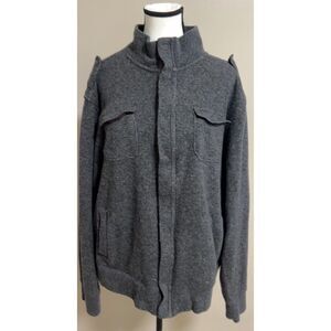 Banana Republic wool blend bomber jacket. Size XL.
